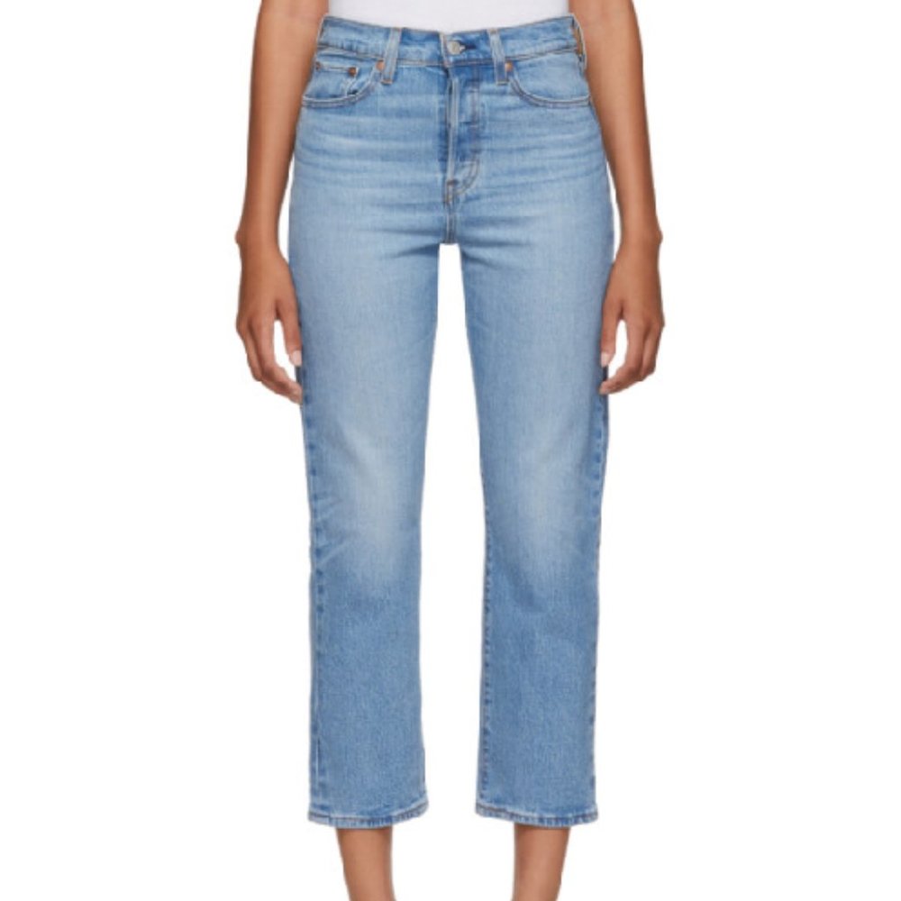 Levi's Wedgie Straight Jeans 27W x 26L Jive Indigo